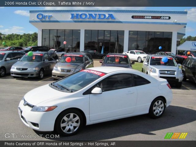 2006 Honda Civic LX Coupe in Taffeta White