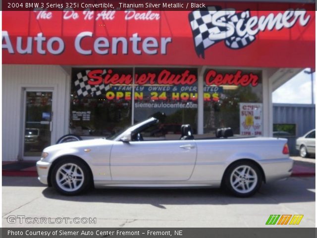 2004 BMW 3 Series 325i Convertible in Titanium Silver Metallic