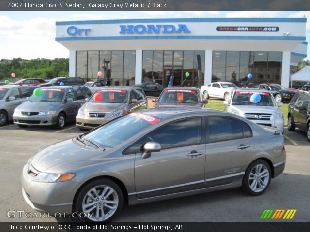 2007 Honda Civic Si Sedan in Galaxy Gray Metallic