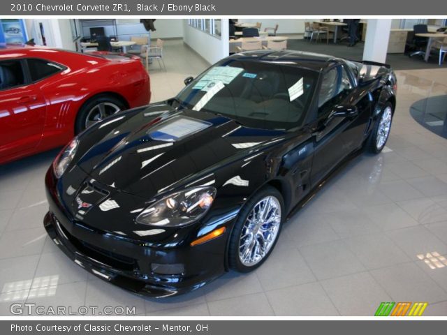 2010 Chevrolet Corvette ZR1 in Black