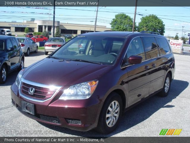 2008 Honda Odyssey EX-L in Dark Cherry Pearl
