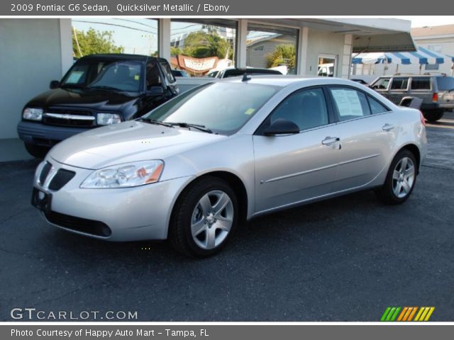 2009 Pontiac G6 Sedan in Quicksilver Metallic