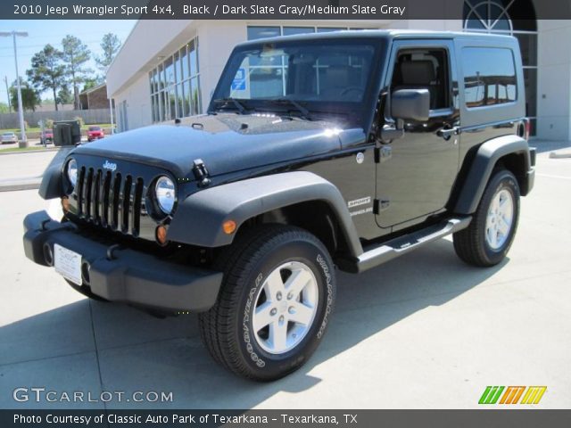 2010 Jeep Wrangler Sport 4x4 in Black