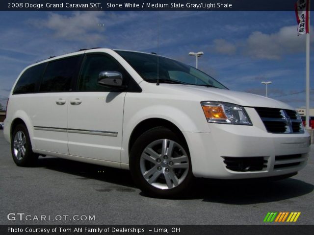 2008 Dodge Grand Caravan SXT in Stone White