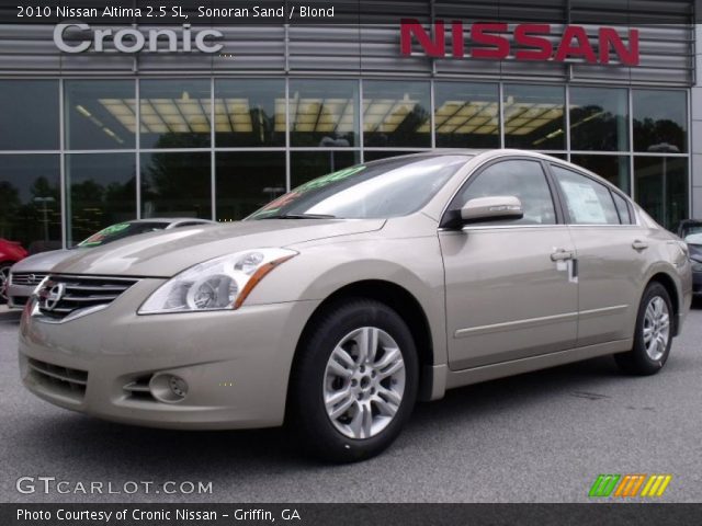 2010 Nissan Altima 2.5 SL in Sonoran Sand