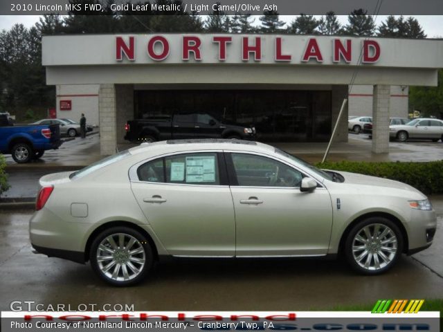2010 Lincoln MKS FWD in Gold Leaf Metallic