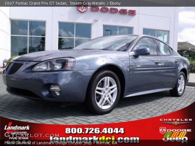 2007 Pontiac Grand Prix GT Sedan in Stealth Gray Metallic