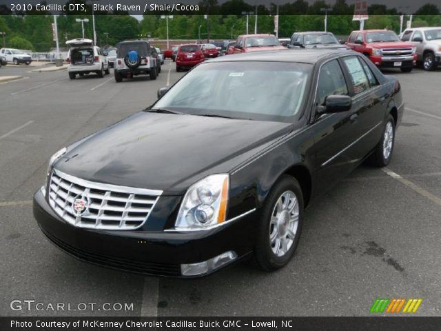 2010 Cadillac DTS  in Black Raven