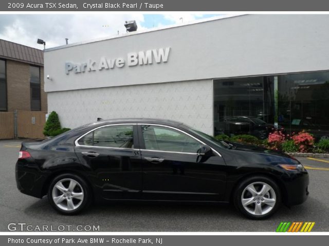 2009 Acura TSX Sedan in Crystal Black Pearl