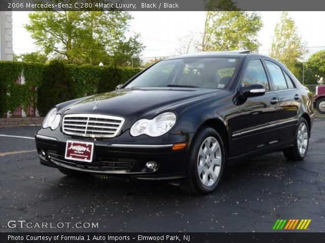 2006 Mercedes-Benz C 280 4Matic Luxury in Black