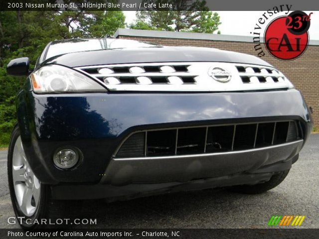 2003 Nissan Murano SL in Midnight Blue Pearl