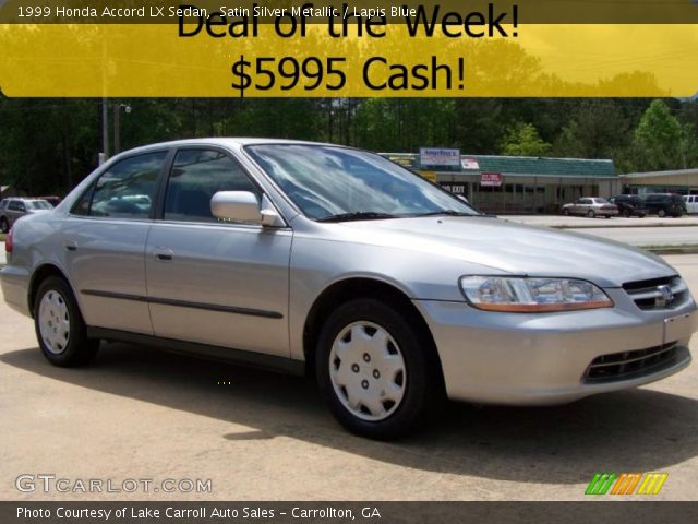 1999 Honda accord lx silver #7