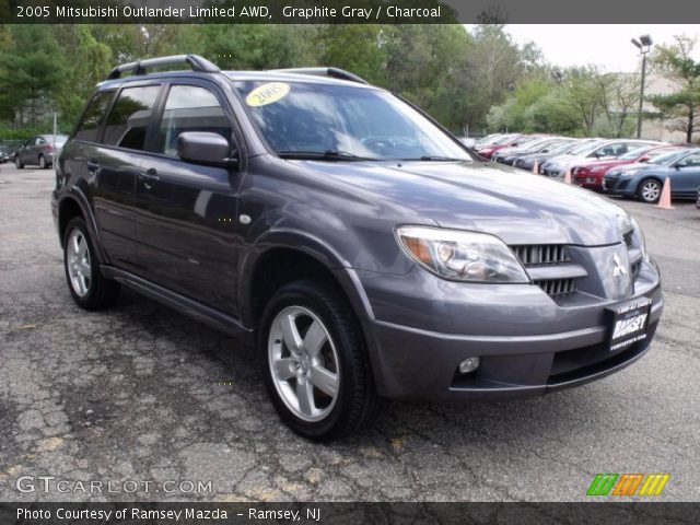 2005 Mitsubishi Outlander Limited AWD in Graphite Gray