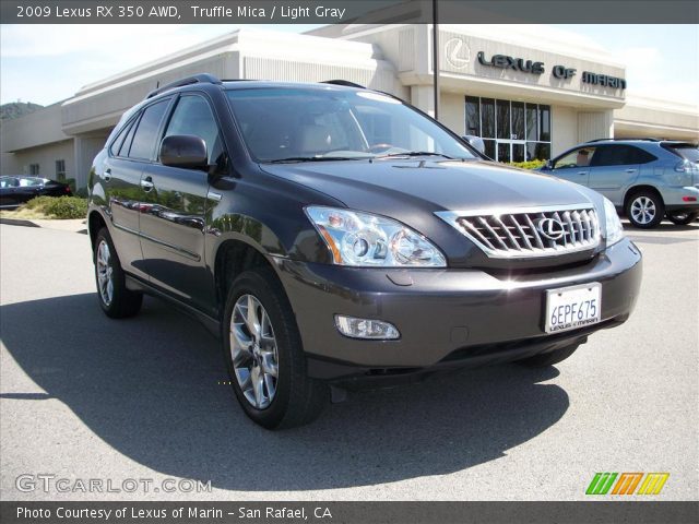 2009 Lexus RX 350 AWD in Truffle Mica