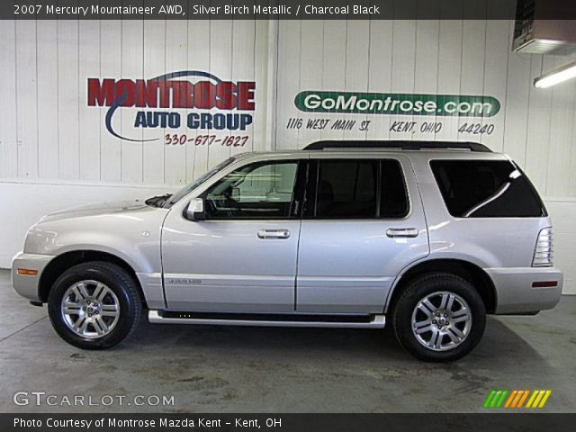 2007 Mercury Mountaineer AWD in Silver Birch Metallic