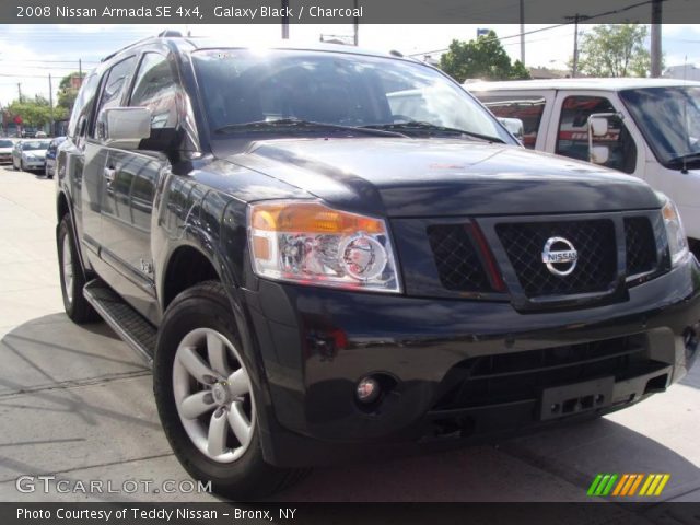2008 Nissan Armada SE 4x4 in Galaxy Black