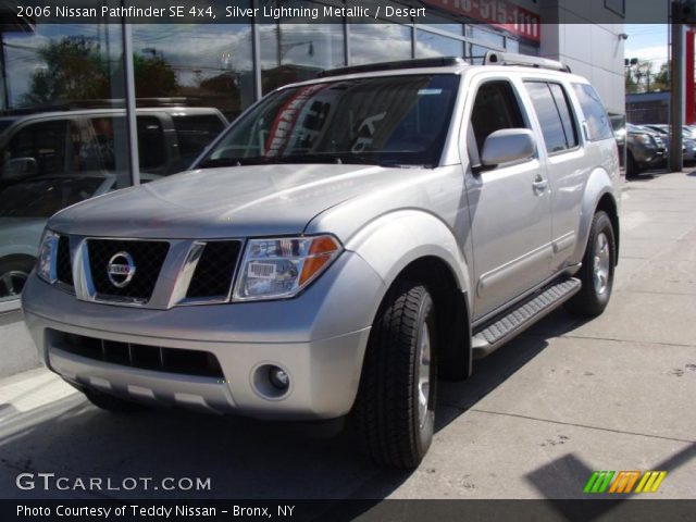 2006 Nissan Pathfinder SE 4x4 in Silver Lightning Metallic