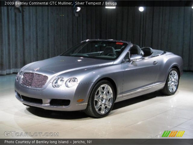 2009 Bentley Continental GTC Mulliner in Silver Tempest