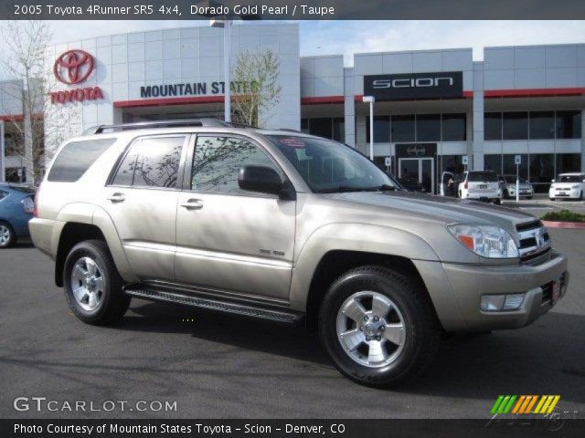 2005 Toyota 4Runner SR5 4x4 in Dorado Gold Pearl