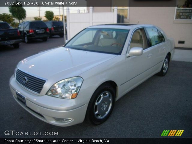 2002 Lexus LS 430 in Crystal White
