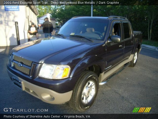 2001 Ford Explorer Sport Trac  in Deep Wedgewood Blue Metallic