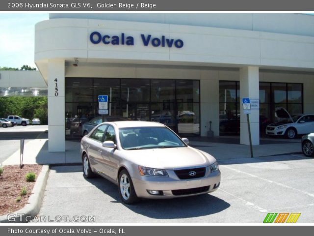 2006 Hyundai Sonata GLS V6 in Golden Beige
