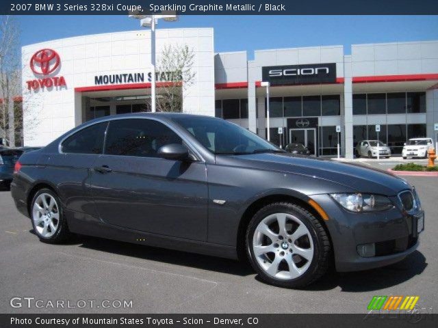 2007 BMW 3 Series 328xi Coupe in Sparkling Graphite Metallic