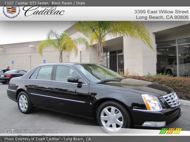 2007 Cadillac DTS Sedan in Black Raven