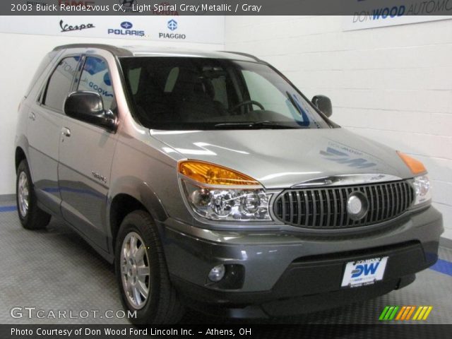 2003 Buick Rendezvous CX in Light Spiral Gray Metallic