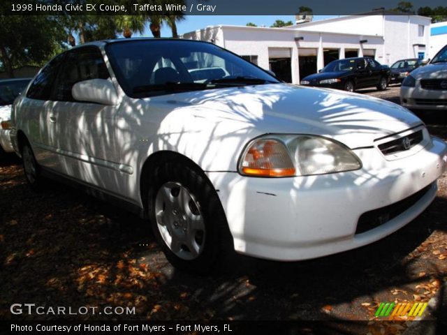 1998 Honda Civic EX Coupe in Taffeta White