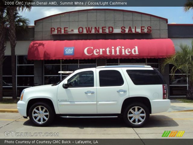 2008 GMC Yukon Denali AWD in Summit White
