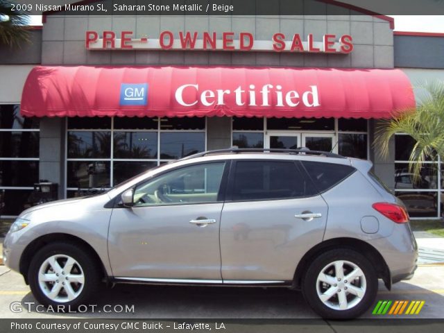 2009 Nissan Murano SL in Saharan Stone Metallic