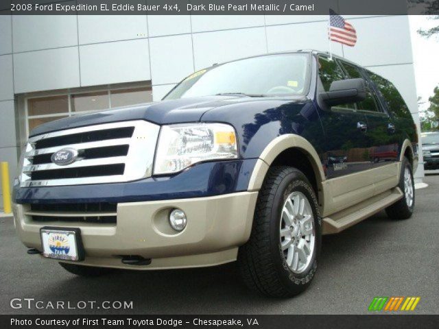 2008 Ford Expedition EL Eddie Bauer 4x4 in Dark Blue Pearl Metallic