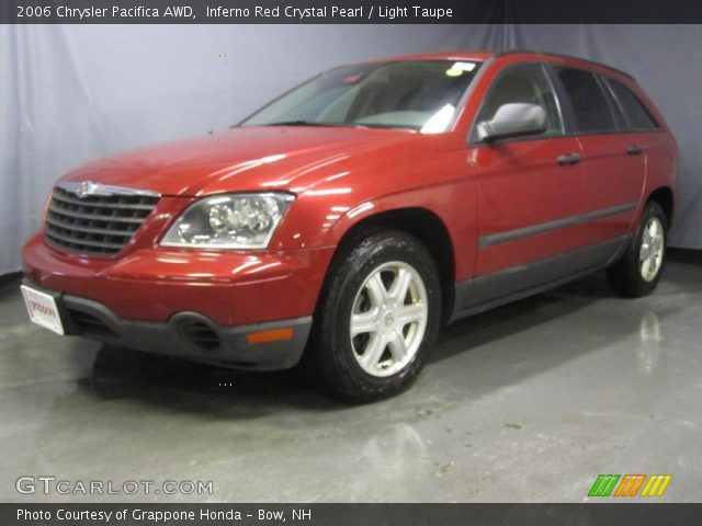 2006 Chrysler Pacifica AWD in Inferno Red Crystal Pearl
