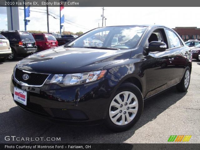 2010 Kia Forte EX in Ebony Black