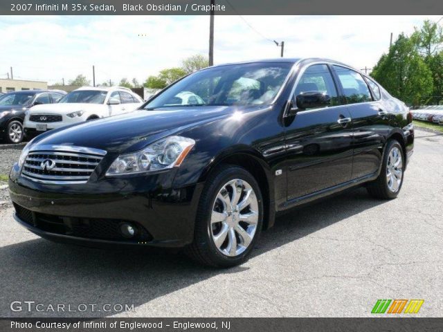 2007 Infiniti M 35x Sedan in Black Obsidian