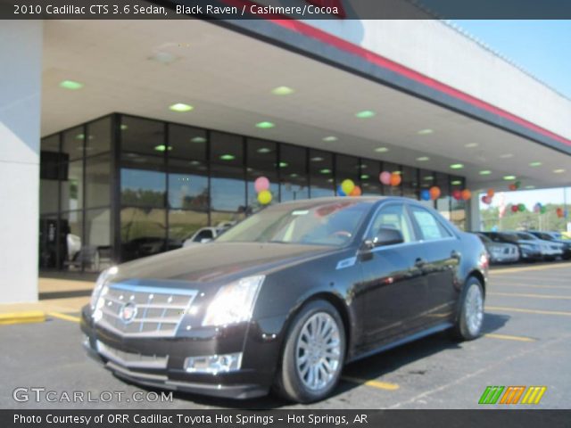 2010 Cadillac CTS 3.6 Sedan in Black Raven