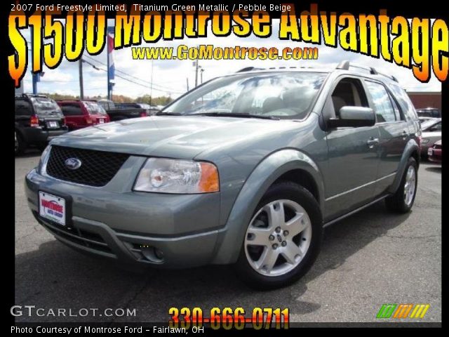 2007 Ford Freestyle Limited in Titanium Green Metallic