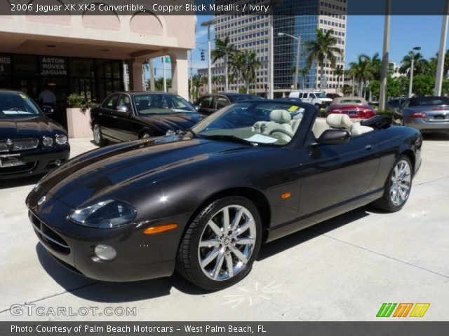 2006 Jaguar XK XK8 Convertible in Copper Black Metallic