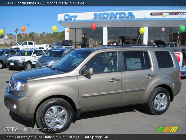 2011 Honda Pilot EX-L in Mocha Metallic