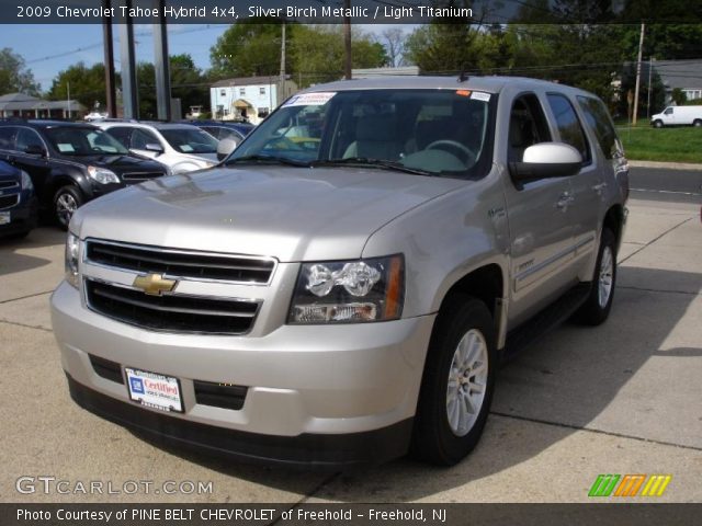 2009 Chevrolet Tahoe Hybrid 4x4 in Silver Birch Metallic