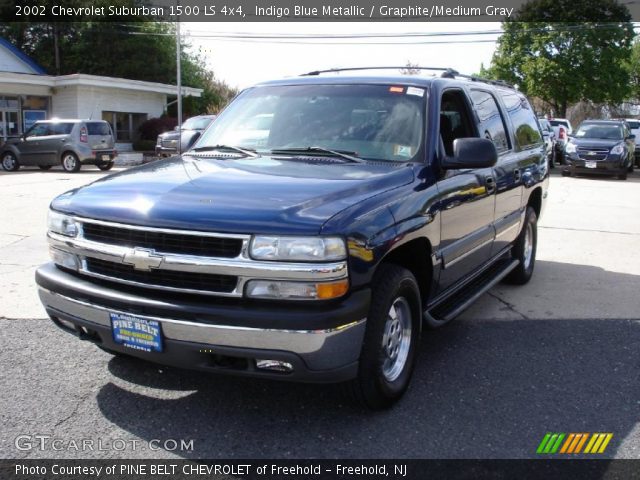 2002 Chevrolet Suburban 1500 LS 4x4 in Indigo Blue Metallic