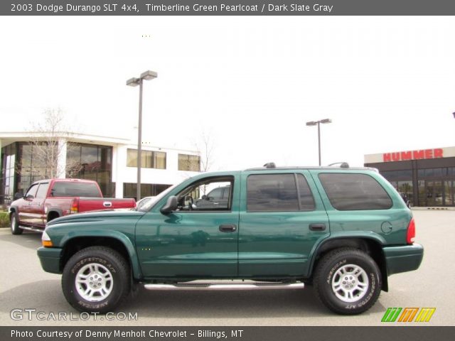 2003 Dodge Durango SLT 4x4 in Timberline Green Pearlcoat