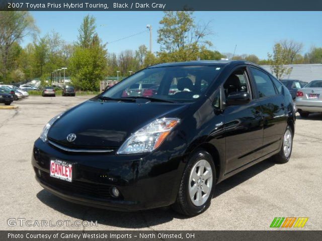 2007 Toyota Prius Hybrid Touring in Black