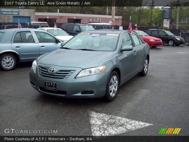 2007 Toyota Camry LE in Aloe Green Metallic