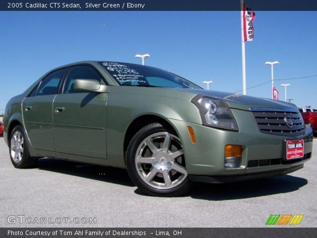 2005 Cadillac CTS Sedan in Silver Green