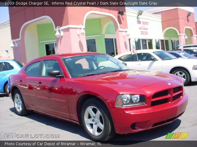 2009 Dodge Charger SE in Inferno Red Crystal Pearl