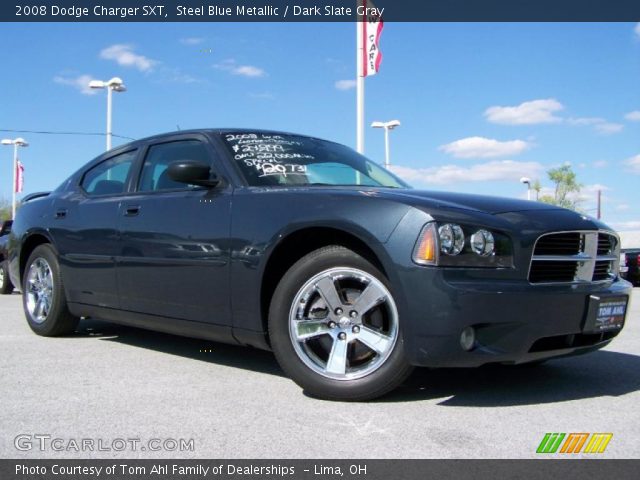 2008 Dodge Charger SXT in Steel Blue Metallic