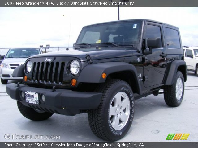 2007 Jeep Wrangler X 4x4 in Black
