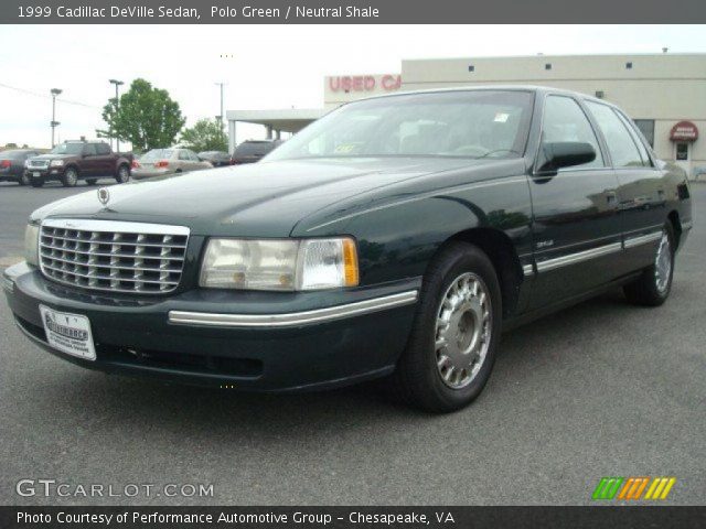 1999 Cadillac DeVille Sedan in Polo Green